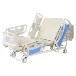 NL150301 BLSC03 ICU Electric Hospital Bed with Anti Collision Wheels and Central Locking Casters