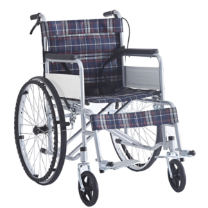 NL190301A-4 Rugged Carbon Steel Wheelchair Dual Brakes