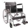 NL190301B 1 Premium Chrome Plated Leather Wheelchair