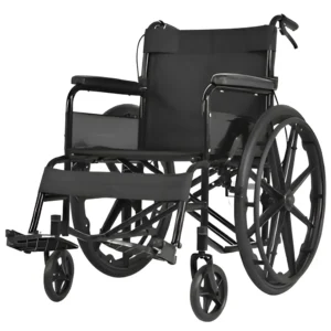 NL190301C-3 Comfort Baking Paint Wheelchair Dual Brakes