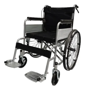 NL190301D-3 Heavy Duty Commode Wheelchair Iron Pedals
