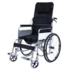 NL190301E 1 Non Reclining Commode Wheelchair 20kg Sturdy Build