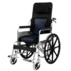 NL190301E 2 Durable Commode Wheelchair 100kg Load Capacity