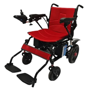 NL190301EW-03B Colorful 12 inches Tire Electric Wheelchair with Detachable Cushion for Daily Errands