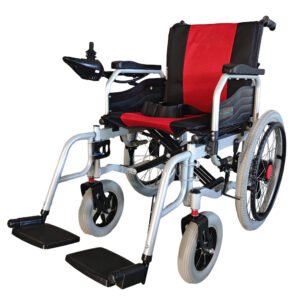 NL190301EW-5100A 22 inches Heavy-Duty Electric Wheelchair for Outdoor Adventures and Rough Terrain