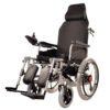 NL190301EW 5102 Medical Reclining Electric Wheelchair with 22 inches Heavy Duty Tires