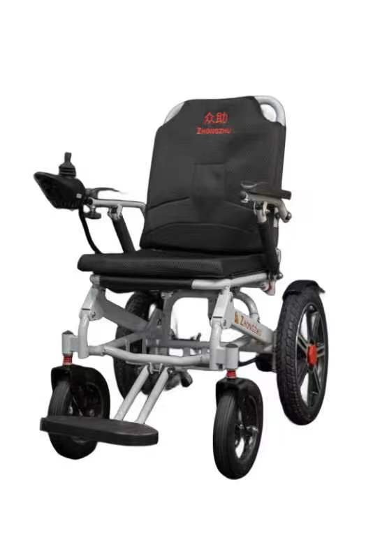 NL190301EW 5501L Lightweight Foldable Electric Wheelchair with 16 inches Tires for Travel