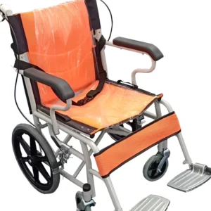 NL190301K-3 Durable Kids Wheelchair With Iron Pedals PVC Armrests