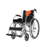 NL190301L 3 Rigid Backrest Wheelchair Aluminum Frame Sponge Arms