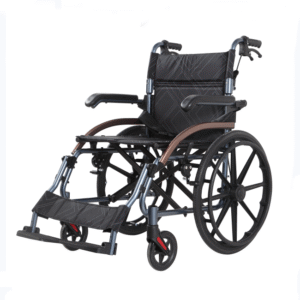 NL190301L-4 Adjustable Aluminum Wheelchair With Foldable Backrest