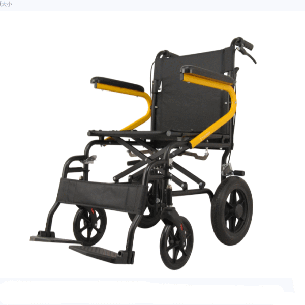 NL190301L 6 High Capacity Aluminum Wheelchair 136kg With 12 Inch Wheels