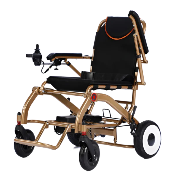 NL190303EW 4 Aluminum Frame Brushless Electric Wheelchair with 70km Lithium Battery