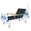 NL150302 YH01 Single Crank Manual Hospital Bed with ABS Headboard and Compact Design