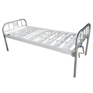 NL150302-YH09 304 Stainless Steel One-Crank Manual Hospital Bed with Hygienic Design