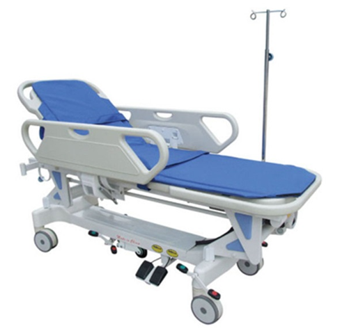 NL150502 SJ DC01 Adjustable Patient Transfer Stretcher with Oxygen Holder