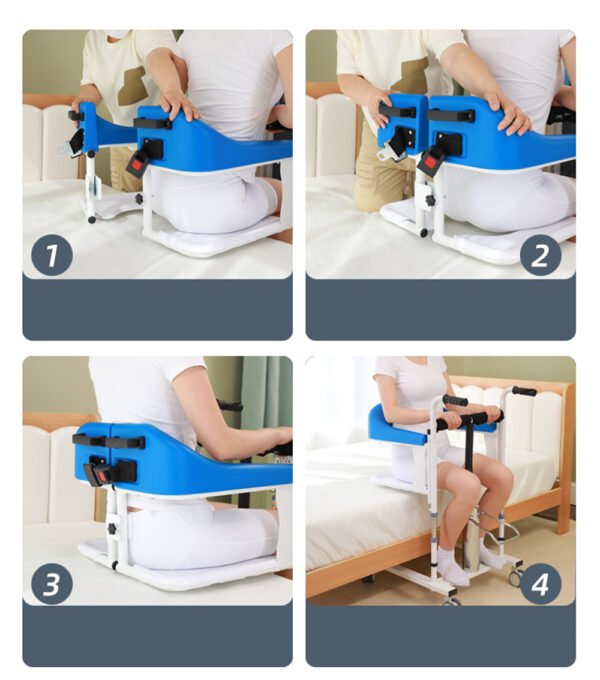 NL150505A 01 2 Hydraulic Patient Lifter 100kg Capacity Compact Design for Safe Transfers