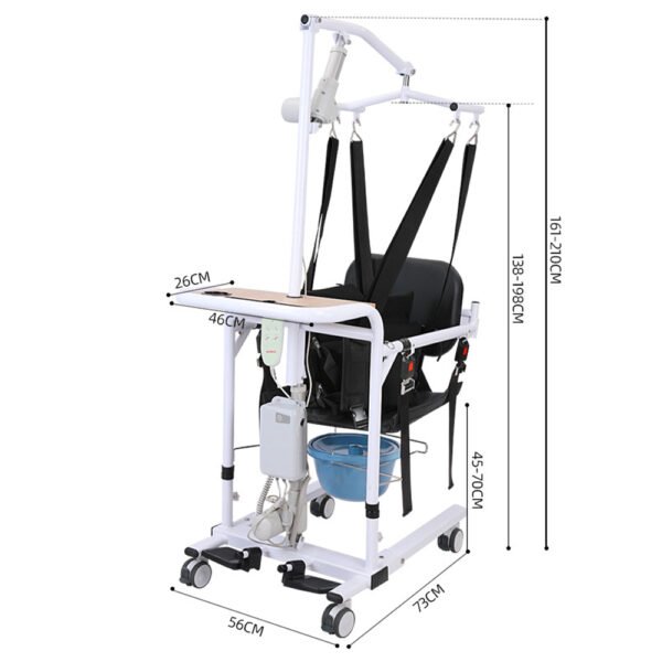 NL150505A 07 Electric Multi Functional Patient Lifter 150kg for Lifting and Rehab