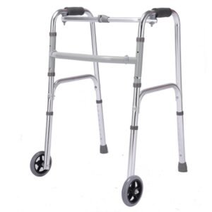 NL190302A 10 Aluminum Walker with Dual Front Casters for Daily Use
