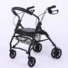 NL190302A 19 Steel Rollator with Optional Wire Basket for Flexibility