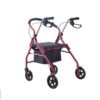NL190302A 21 Rollator with Wire Basket Wrap for Secure Storage