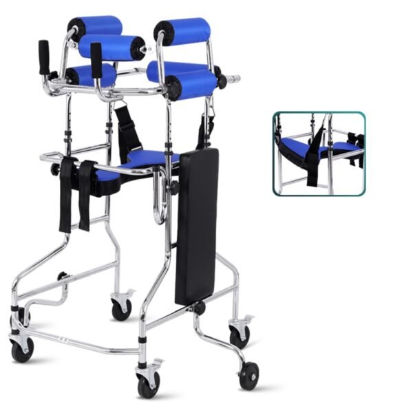 NL190302A 26 Stainless Steel Walking Frame Basic for Mobility Support