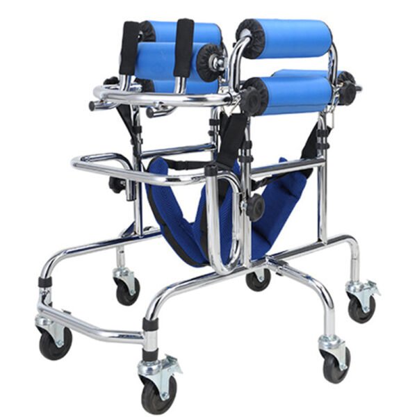 NL190302A 27 2 Childrens Stainless Steel Walking Frame for Young Users