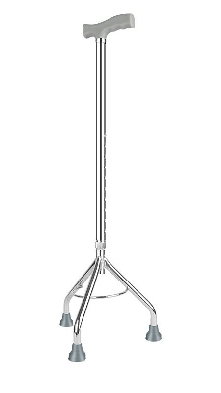 NL190302SA 10 Heavy Duty Stainless Steel Cane 200kg Load Capacity Height Adjustable