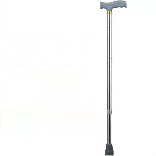 NL190302SA 2 1 Lightweight Aluminum Alloy Cane Adjustable Height for Elderly Non Slip Stable