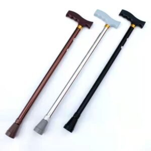 NL190302SA 2 Lightweight Aluminum Alloy Cane Adjustable Height for Elderly Non Slip Stable