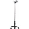 NL190302SA 9 Adjustable Stainless Steel Cane Non Slip Lightweight Elderly Stability