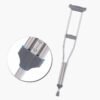 NL190302SB 1 Stainless Steel Crutches Thickened Pipe Height Adjustable for Users