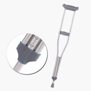 NL190302SB 1 Stainless Steel Crutches Thickened Pipe Height Adjustable for Users