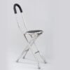 NL190302SC 2 3 Foldable Walking Stick Chair Stainless Steel 260kg Capacity