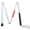 NL190302SE 1 Foldable Aluminum Blind Cane Lightweight Adjustable for Visually Impaired