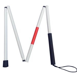 NL190302SE 1 Foldable Aluminum Blind Cane Lightweight Adjustable for Visually Impaired