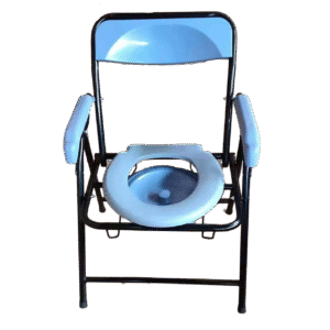 NL190303A-2 Compact Foldable Commode Chair for Bathroom