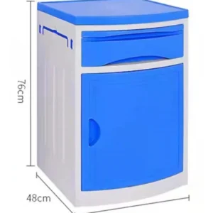 NL2301-ABSCT012 Practical ABS Medical Bedside Cabinet for Healthcare Setting