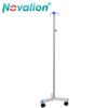 NL2301 SSYJ04 Stainless Steel Infusion Stand with 4 Hooks and 3 Wheels