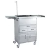 NL230101 SSQJ07 Integral Welded Stainless Steel Rescue Trolley With 3 Drawers