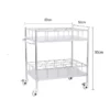 NL230101 SSRS02 Integral Welded Stainless Steel 2 Layer Hot Water Bottle Trolley 24 Positions