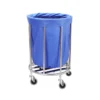 NL230101 SSWW01 Assembled Stainless Steel Dirt Trolley 55x55x82cm