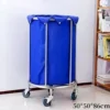 NL230101 SSWW02 Assembled Stainless Steel Dirt Trolley 50x50x86cm 55x55x86cm 50x50x90cm