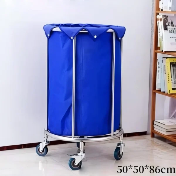 NL230101 SSWW02 Assembled Stainless Steel Dirt Trolley 50x50x86cm 55x55x86cm 50x50x90cm