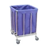 NL230101 SSWW02 Assembled 430304 Stainless Steel Dirt Trolley 80x50x90cm 90x50x86cm 1