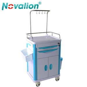 NL230101004-ITT625B Durable ABS Infusion Trolley with Opposite Door Design