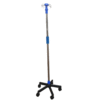 NL230103 LD26 Stainless Steel Infusion Stand with Cast Iron Base ABS Shield and Heavy Load Capacity