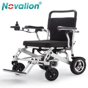 NL190301EW-6012A Складная электрическая инвалидная коляска из алюминиевого сплава с амортизацией