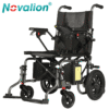 Nl190301ew ky115 Электрическая инвалидная коляска со складной спинкой из углеродистой стали с амортизацией